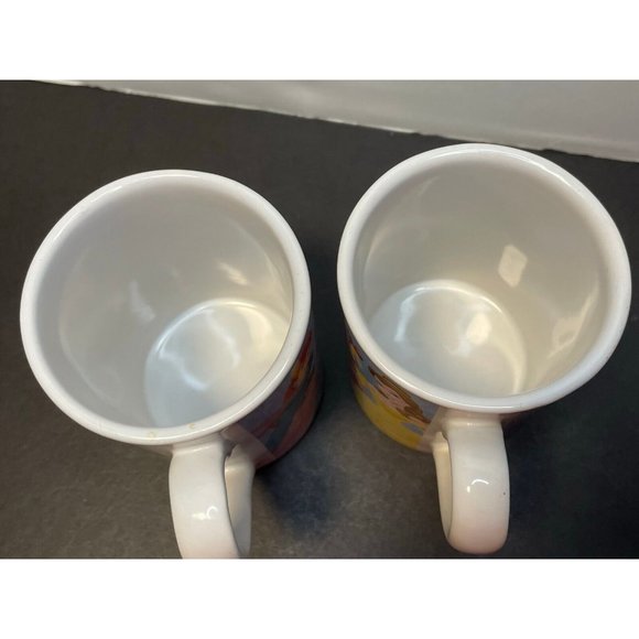 Disney Princess coffee mug cup 2008 Holiday Christmas set of 2 - Picture 7 of 9